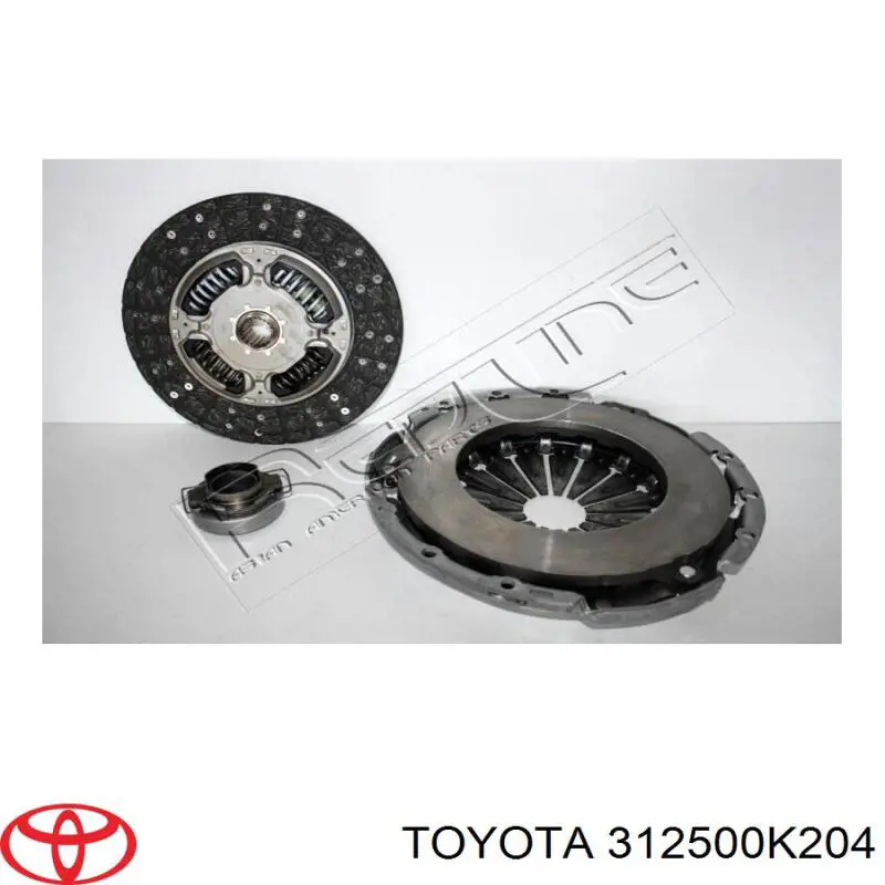 312500K204 Toyota disco de embrague