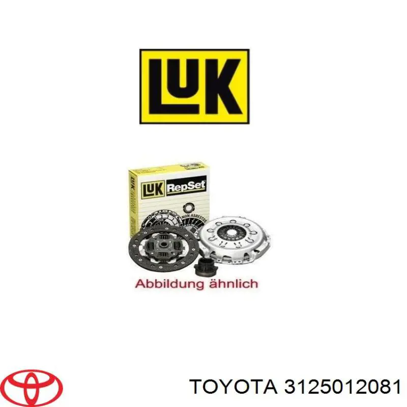 Disco de embrague Toyota Celica T16