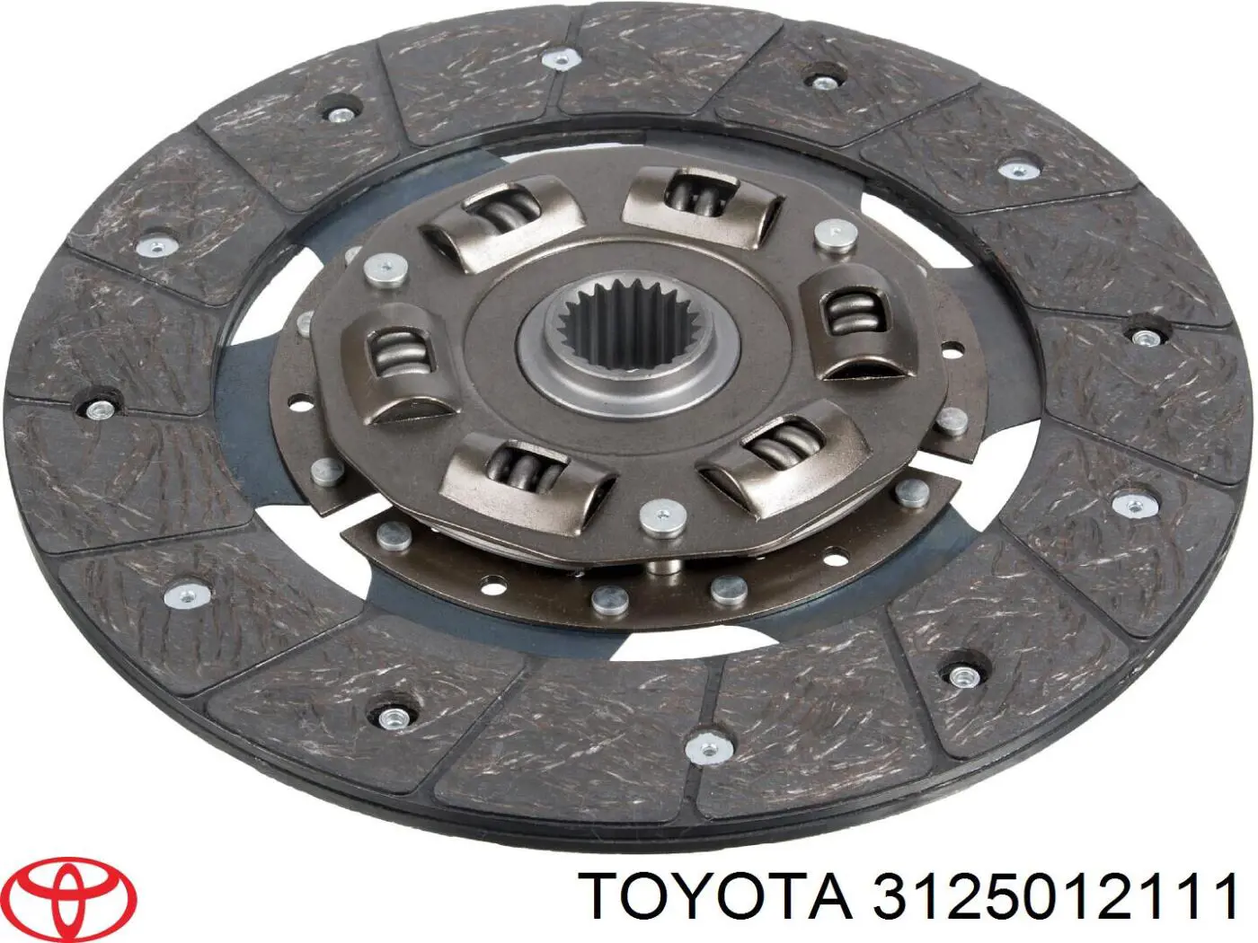 3125012111 Toyota disco de embrague