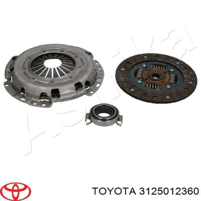 3125012360 Toyota disco de embrague