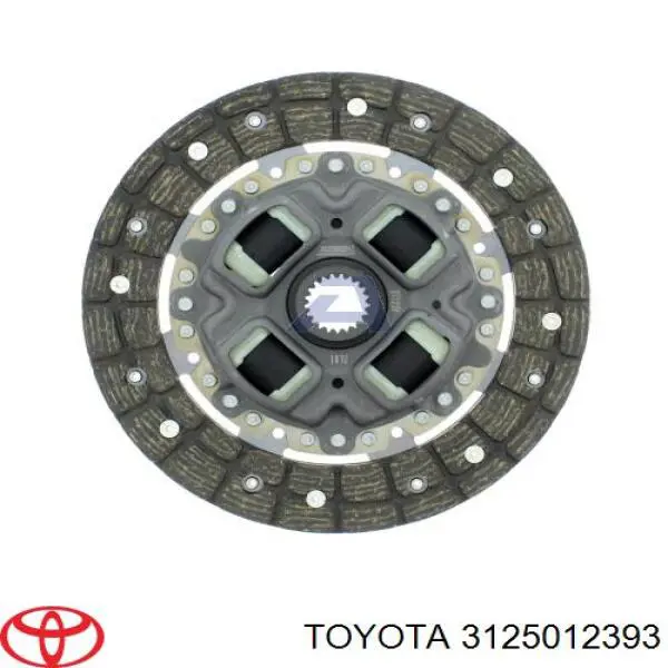 3125012393 Toyota disco de embrague