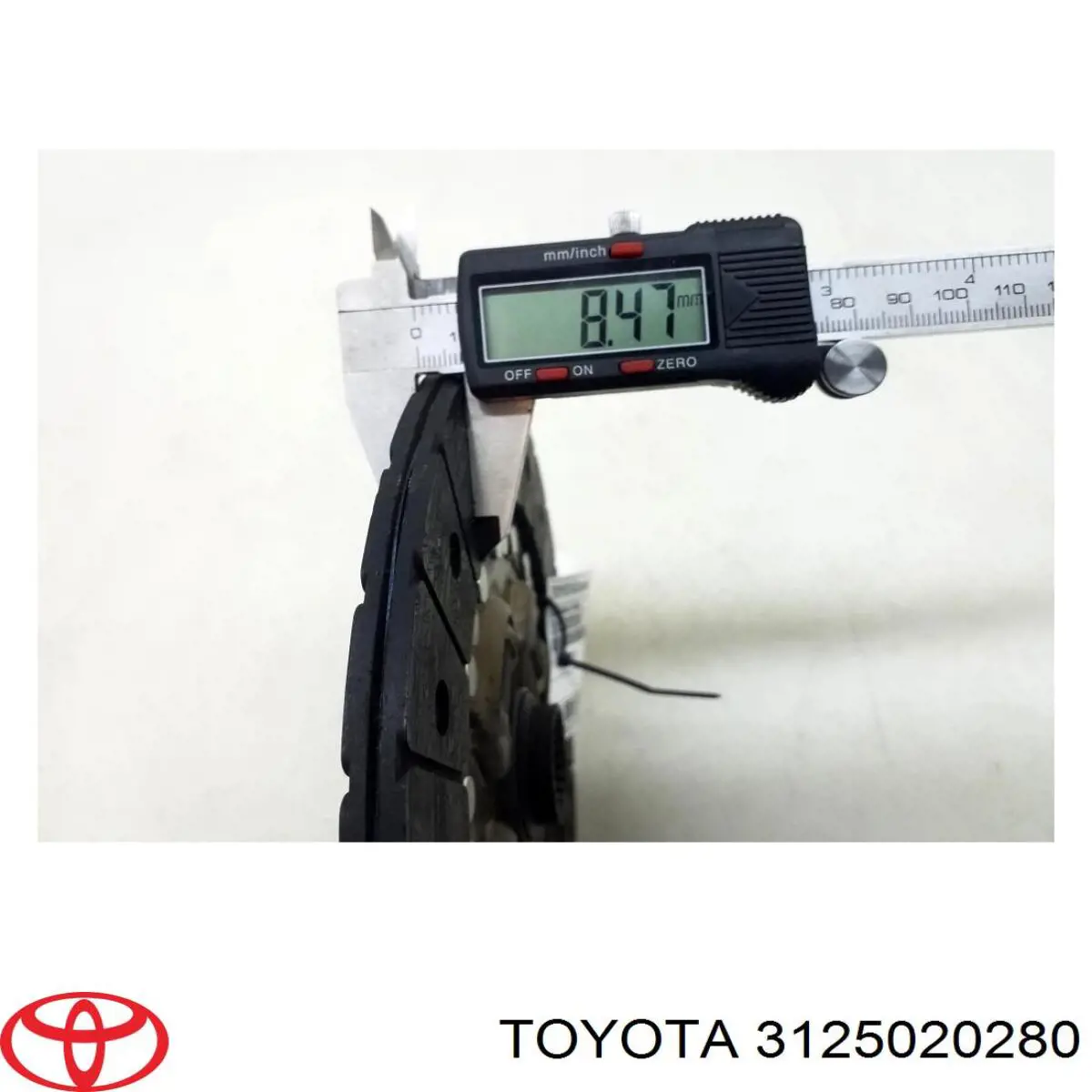 3125020280 Toyota Disco de embrague