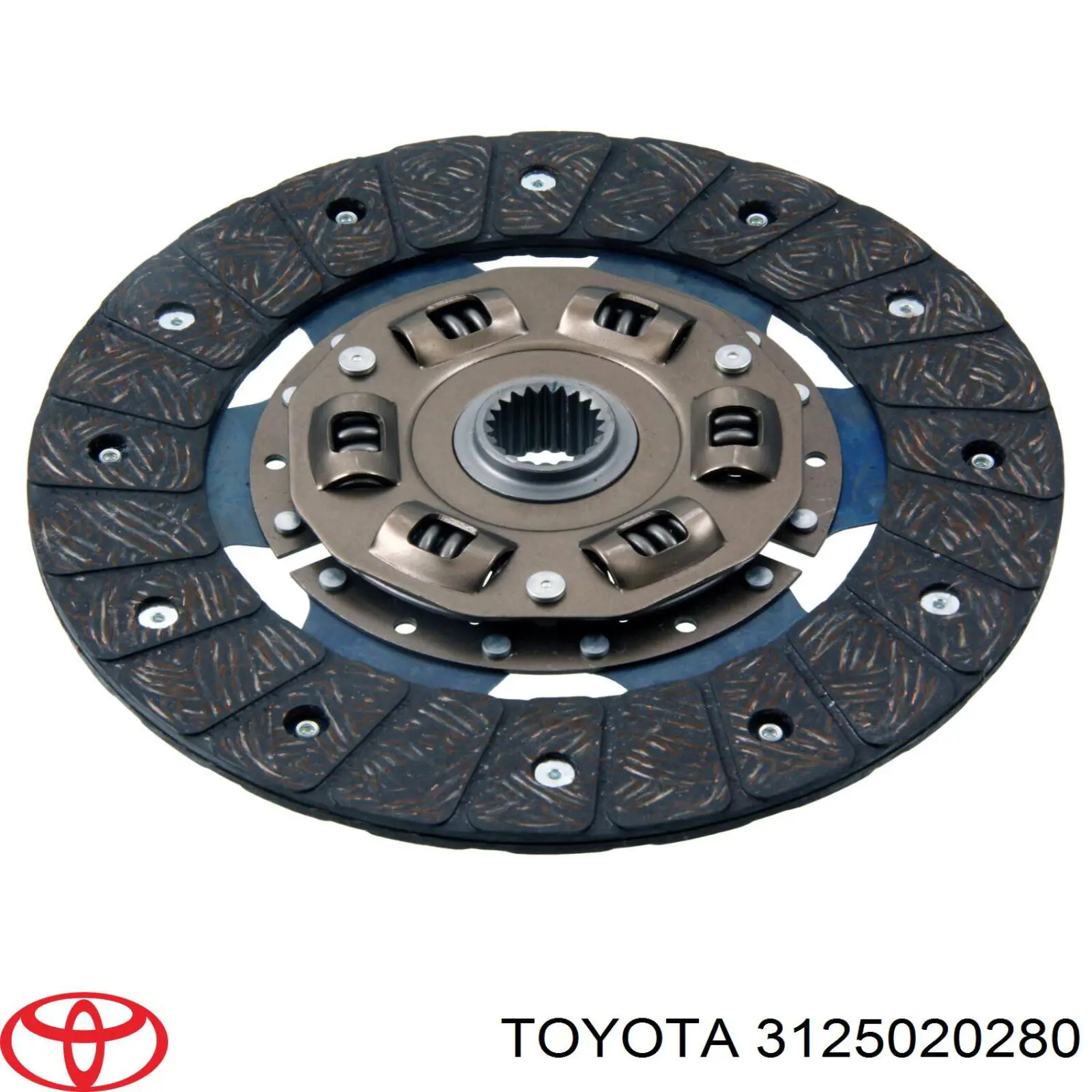 Disco de embrague Toyota 3125020280 precio, desde 88,56 USD