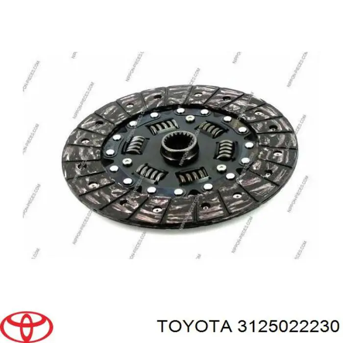 Disco de embrague Toyota 3125022230 precio, desde 38,04 EUR