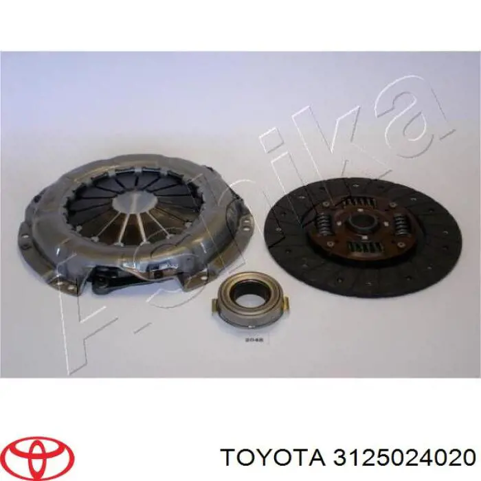 3125036291 Toyota Disco de embrague
