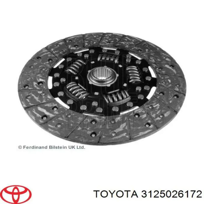 Comprar 3125026172 Toyota Disco de embrague