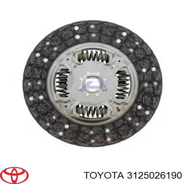 3125026190 Toyota disco de embrague