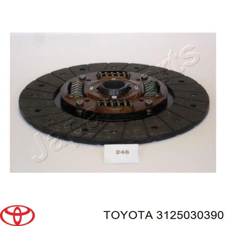 3125030390 Toyota disco de embrague