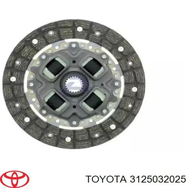 3125032025 Toyota disco de embrague