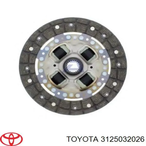 3125032026 Toyota disco de embrague