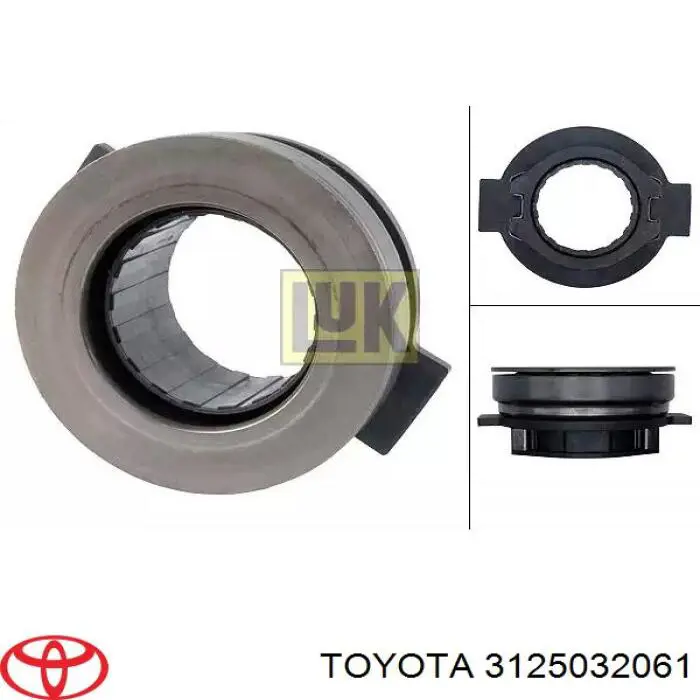 3125032061 Toyota disco de embrague