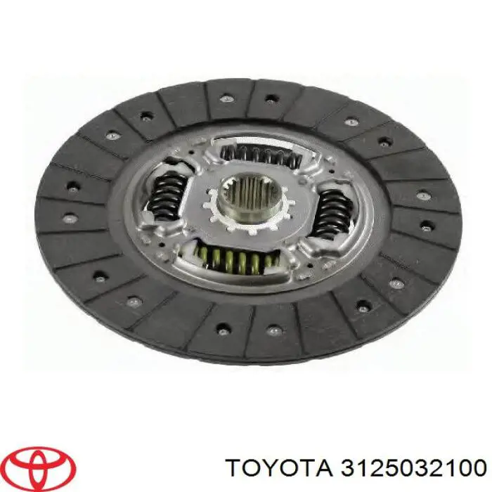 3125032100 Toyota disco de embrague
