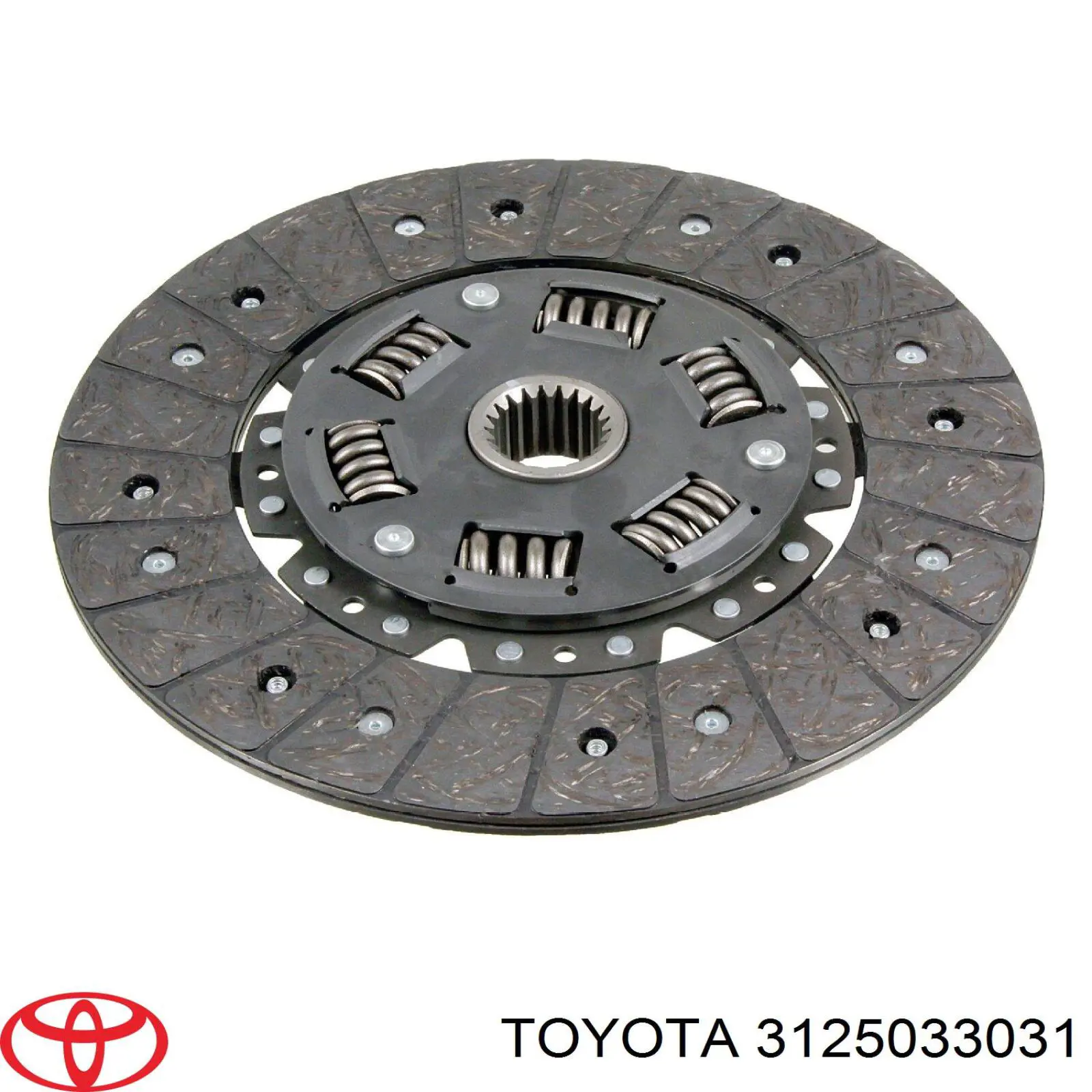 3125020142 Toyota disco de embrague