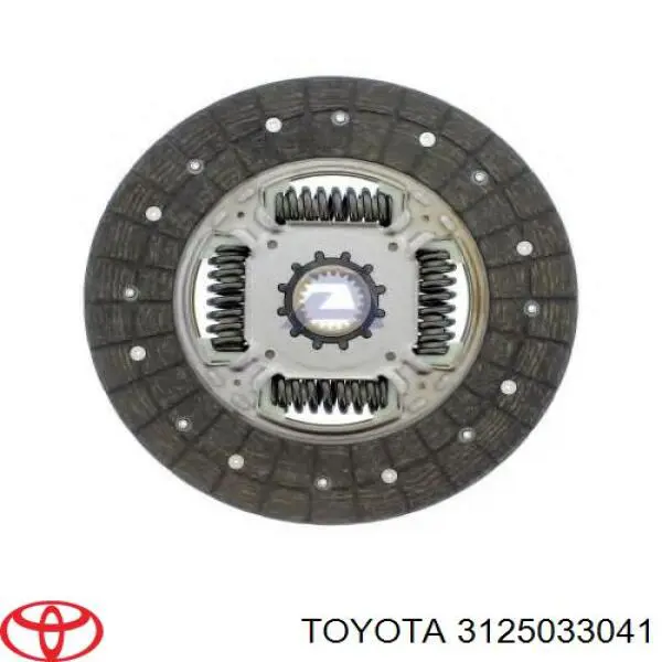 3125033041 Toyota disco de embrague