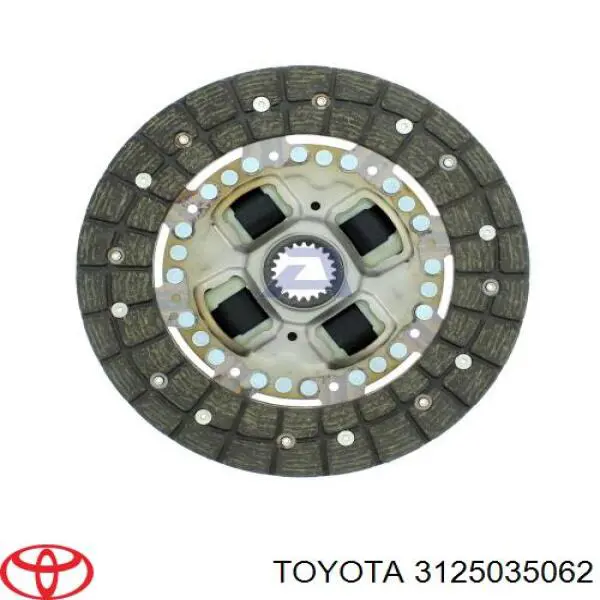 3125035062 Toyota disco de embrague