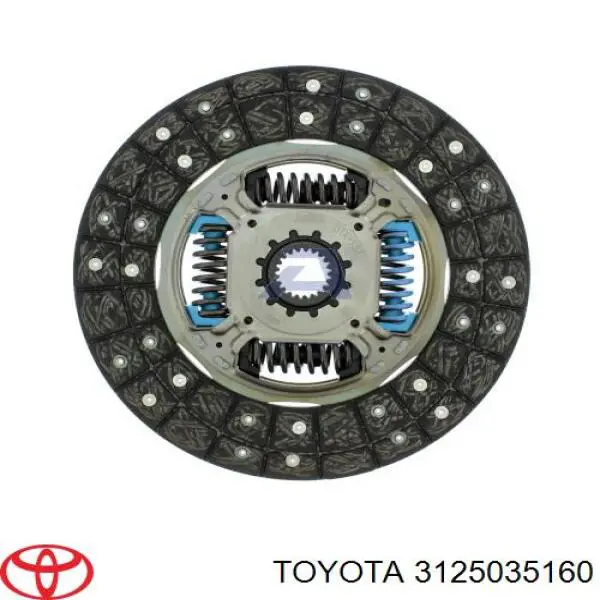 3125035160 Toyota disco de embrague