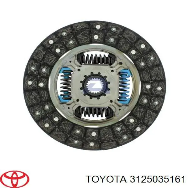 Disco de embrague 3125020140 Toyota