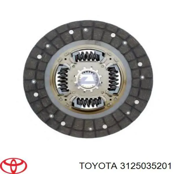 3125035201 Toyota disco de embrague