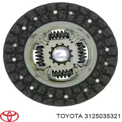 3125035321 Toyota disco de embrague