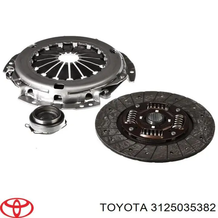 3125035382 Toyota disco de embrague