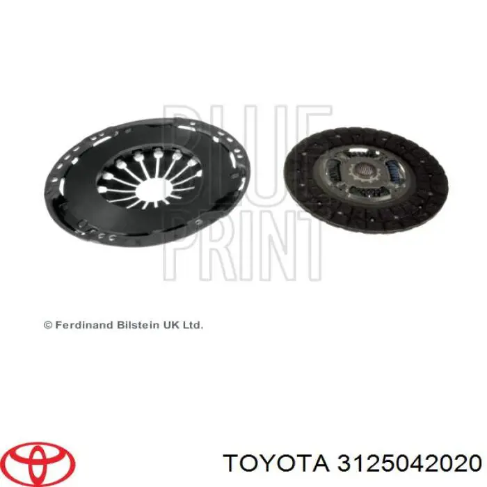 3125042022 Toyota disco de embrague