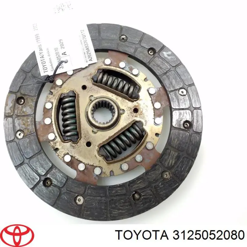 3125052080 Toyota disco de embrague