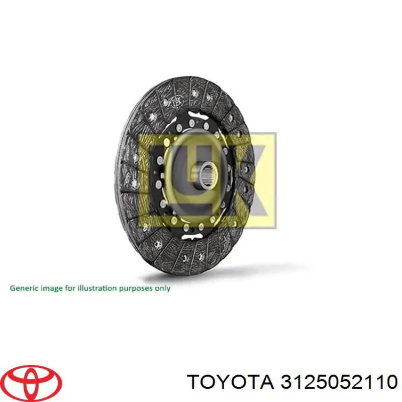 Comprar 312500D041 Toyota Disco de embrague