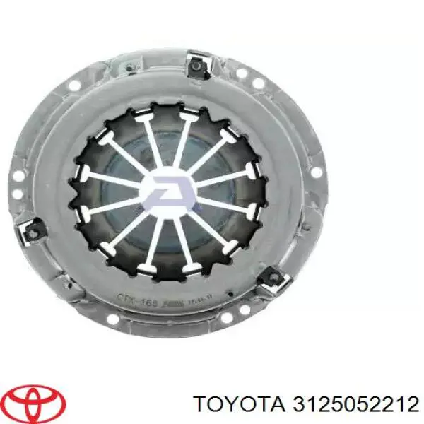 3125052212 Toyota disco de embrague