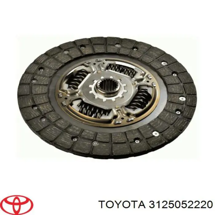 3125052220 Toyota disco de embrague