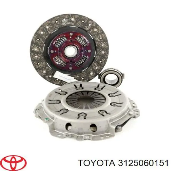 3125060151 Toyota disco de embrague