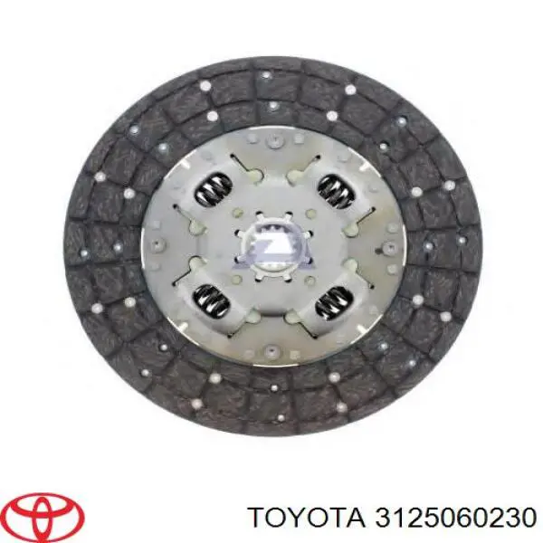 3125060400 Toyota disco de embrague