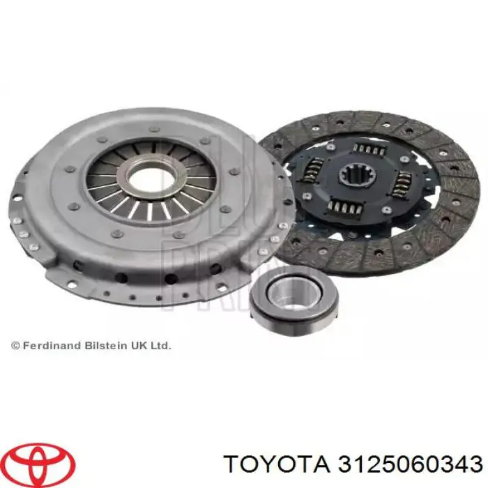 3125060343 Toyota disco de embrague