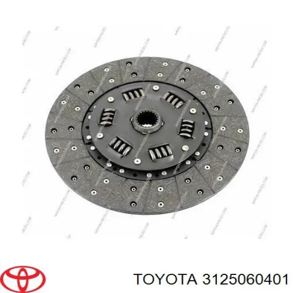 3125060401 Toyota disco de embrague