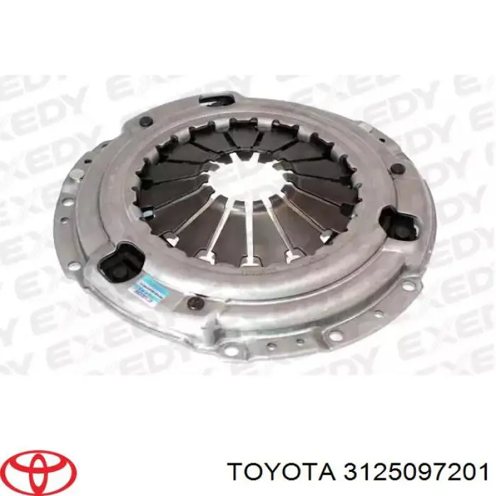 3125097201 Daihatsu disco de embrague