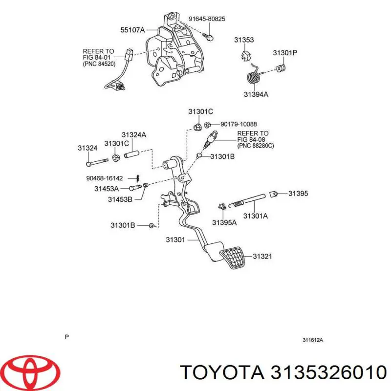  Toyota 3135326010 precio, desde 8,83 EUR