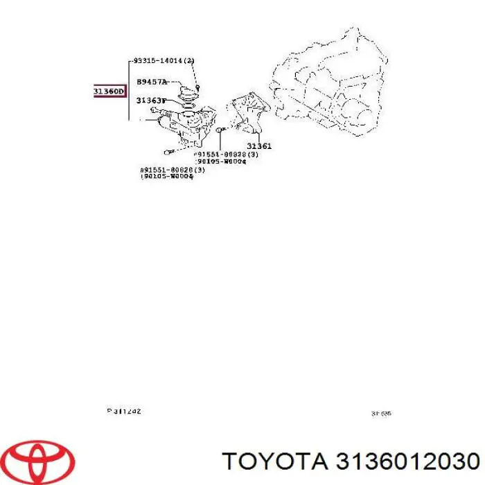 Actuador de embrague Toyota 3136064011 precio, desde 1079,45 USD