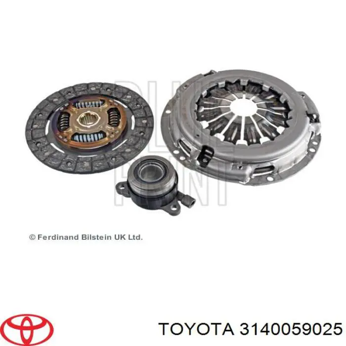 3140059025 Toyota cilindro esclavo de el embrague cojinete de liberacion