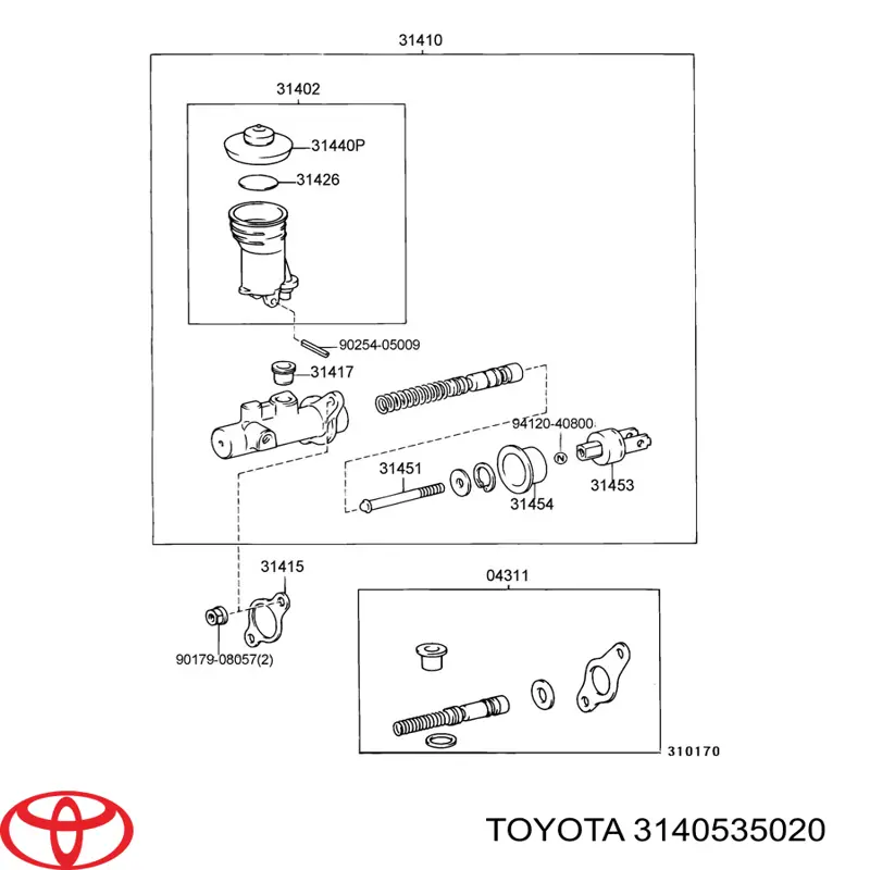  Toyota 3140535020 precio, desde 38,71 EUR