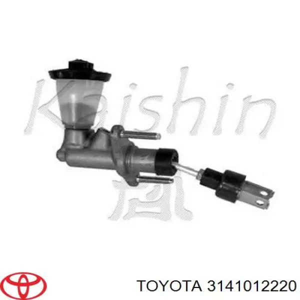 3141012220 Toyota cilindro maestro de embrague