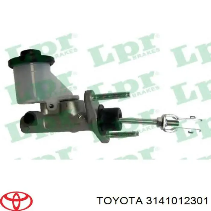 3141012301 Toyota cilindro maestro de embrague