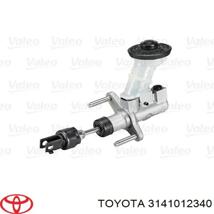 Cilindro maestro de embrague 3141012340 Toyota