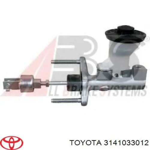 3141033012 Toyota cilindro maestro de embrague