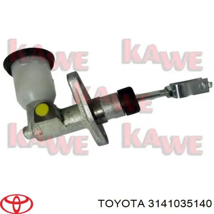 3141035132 Toyota cilindro maestro de embrague