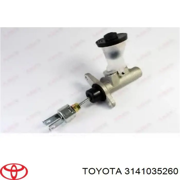 3141035260 Toyota cilindro maestro de embrague