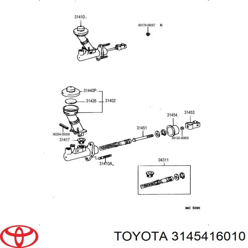  Toyota 3145416010 precio, desde 8,71 EUR