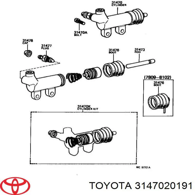 3147020191 Toyota