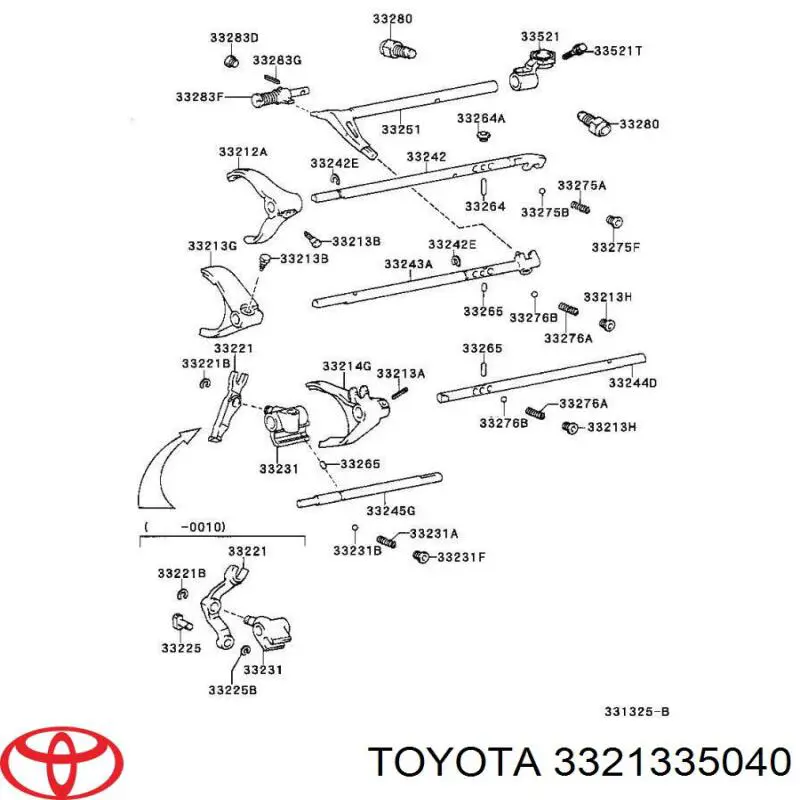 3321335040 Toyota