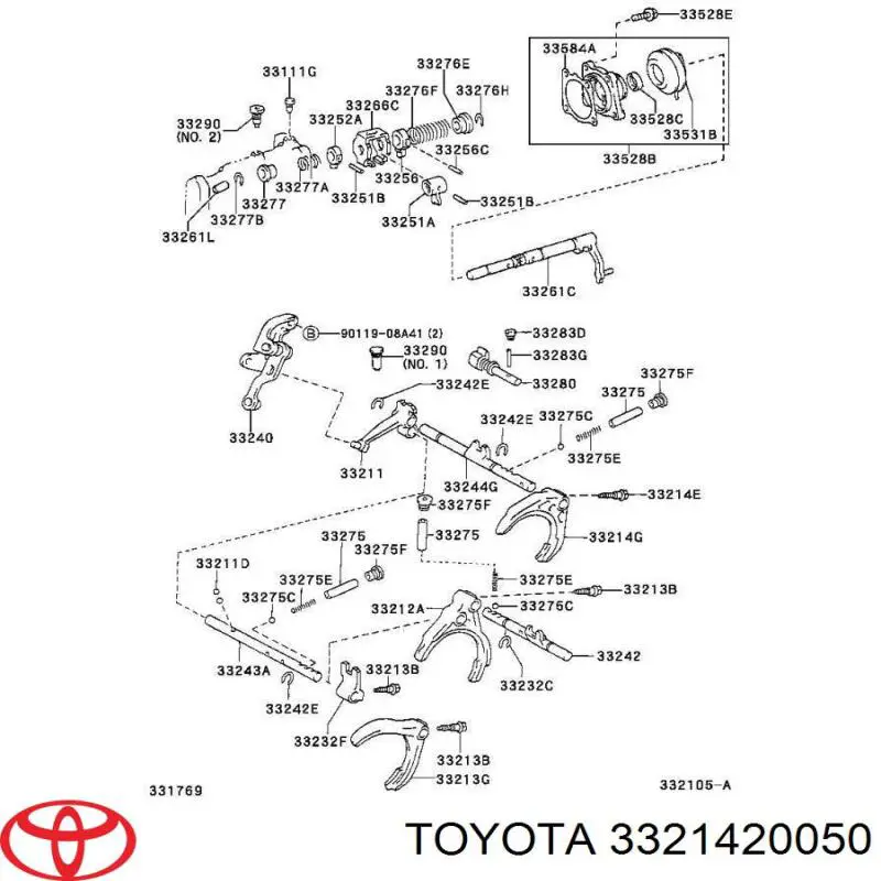 3321420050 Toyota