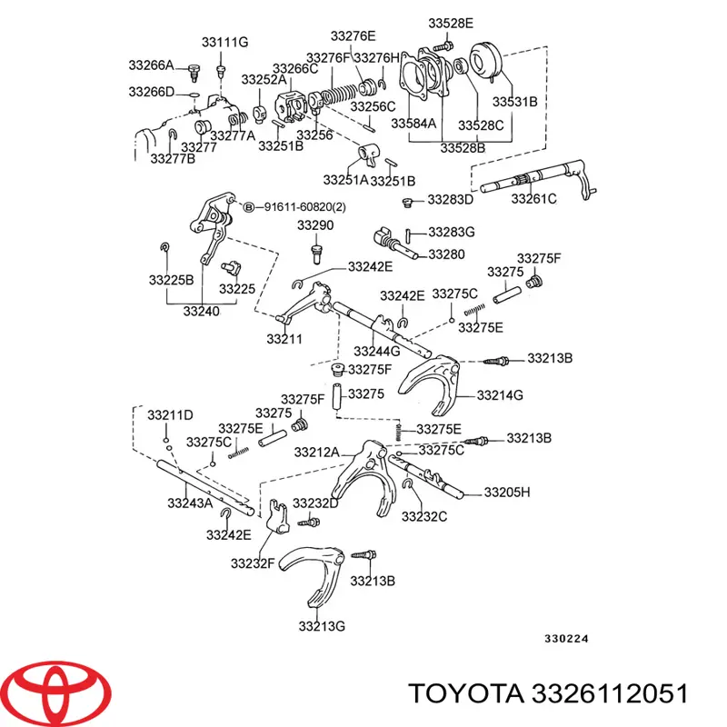 Toyota 3326112051 precio, desde 167,40 EUR