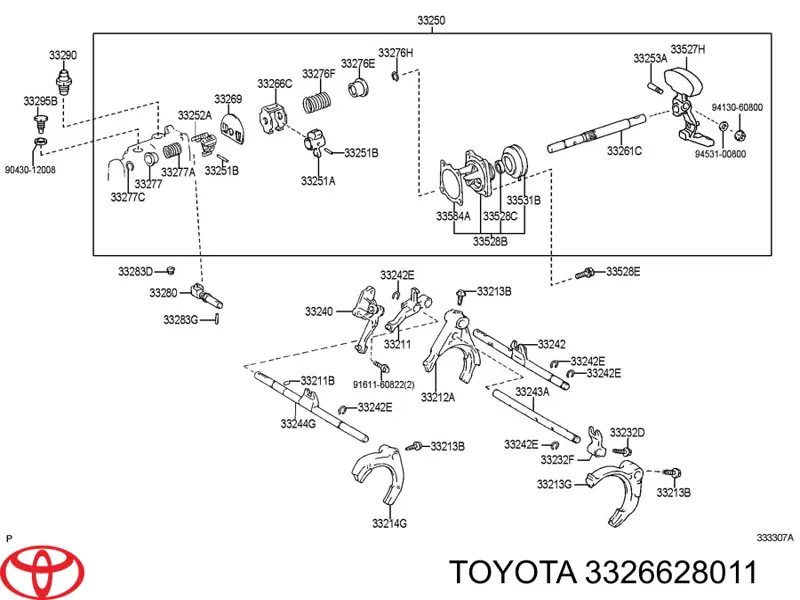  Toyota 3326628011 precio, desde 64,88 EUR